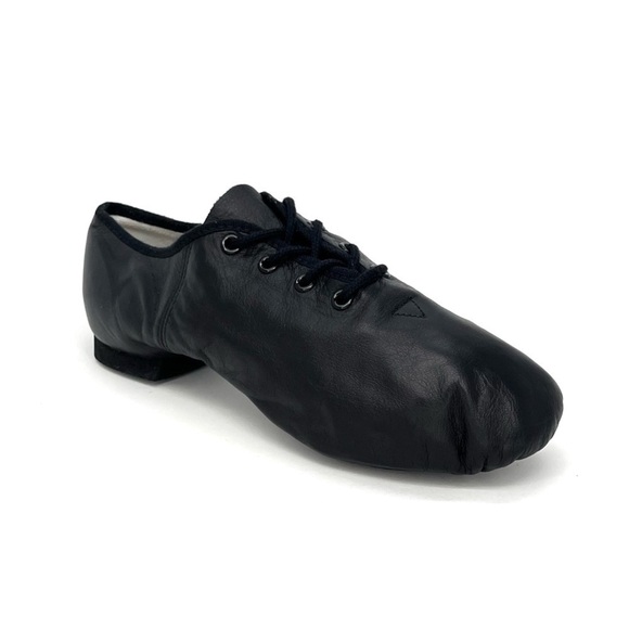 Bloch Ultraflex Black Leather Split Sole Jazz Shoes Ladies Size 5.5 New NWT - Picture 1 of 8